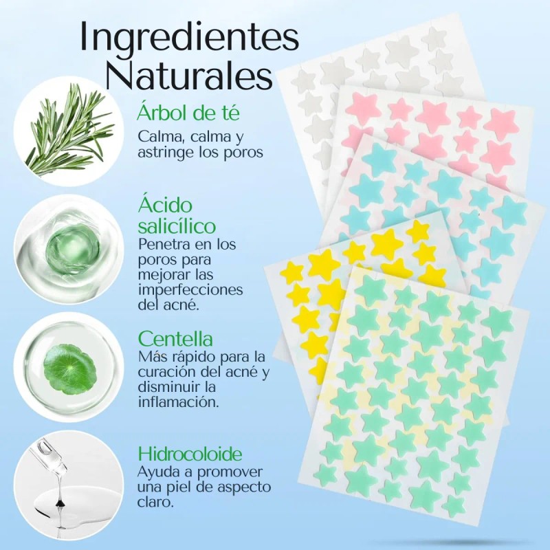 Parches Cuidado Facial Elimina