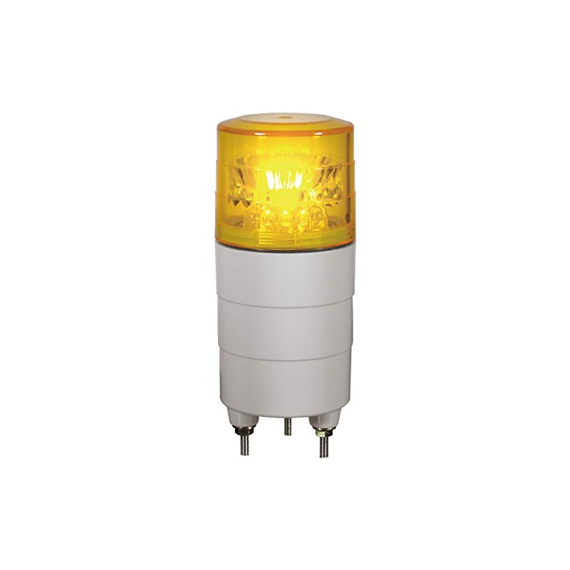 NIKKEI VL04M-200NR LED Rotating Light, 200 V, Red, 0.2 lbs