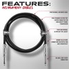 Cableworks by Gator Cases Backline Series 5 Ft Straight to