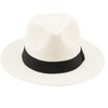 The Original Panama Matte Toyo Straw Sun Safari Hat (White)