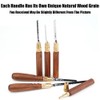 TOOLCOOL Wooden Handle Mini Hand Saw Small Jig Saw with