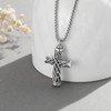 DOTBJ Cross Urn Necklaces Tree of Life Cremation Jewelry for
