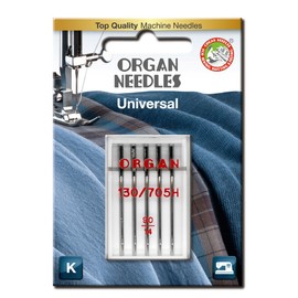 Superior Threads Sewing Organ Needles for General Stitching and Home Machines - #90/14 Universal, 5 Needles