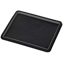 Carmate Car Non-Slip Mat, Anti-Slip Sheet L, Tray Type, Leather-Like, Gray DZ431