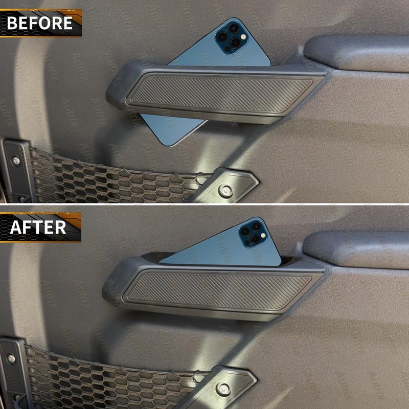 Autrix Door Handle Storage Organizer Compatible with 2021-2026 Ford Bronco