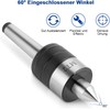 Mitlaufende Centre Point for Lathe, 60 Degree MT2 Live Centre