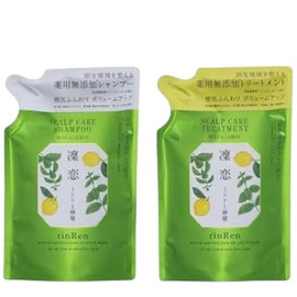 凛 Love Phos Ren remedyiarusyanpu-tori-tomento Mint & Lemon Refill Set 400ml (Quasi-drug Items)