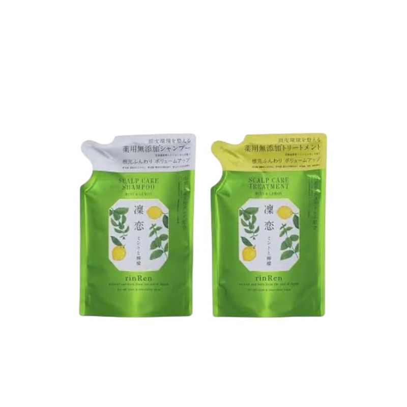 凛 Love Phos Ren remedyiarusyanpu-tori-tomento Mint & Lemon Refill Set