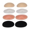 4Pairs Silicone Shoulder Pads Soft Breathable Invisible Removable Prevent Slip