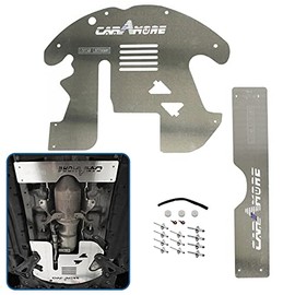 LOSTAR Catalytic Converter Protection Shield Fits 2010-2015 Toyota Prius l4 1.8L