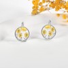Sunflower Earrings 925 Sterling Silver Sunflower Earrings Sunflower Jewellery Gift