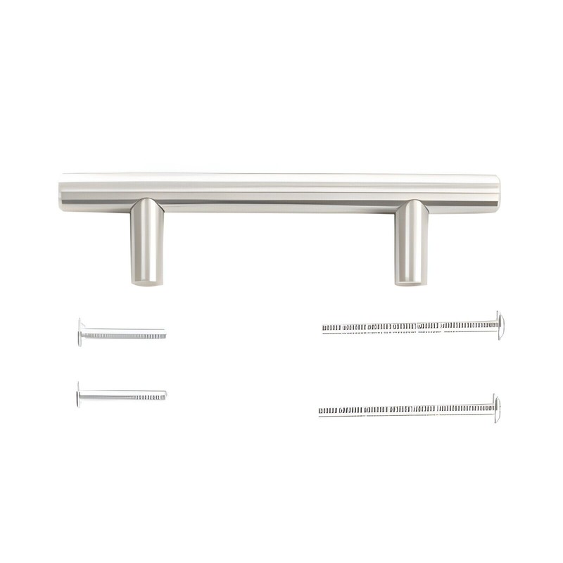 True Knob (2 Pack) TrueKnob 3" inch Solid Stainless Steel