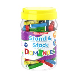 The Learning Journey New - The Learning Journey Early Learning - Stand & Stack Dominoes - Ages 3-6