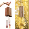 Mowind Chakra Chimes Natural Bamboo Wind Chimes Meditation Chord Windchime