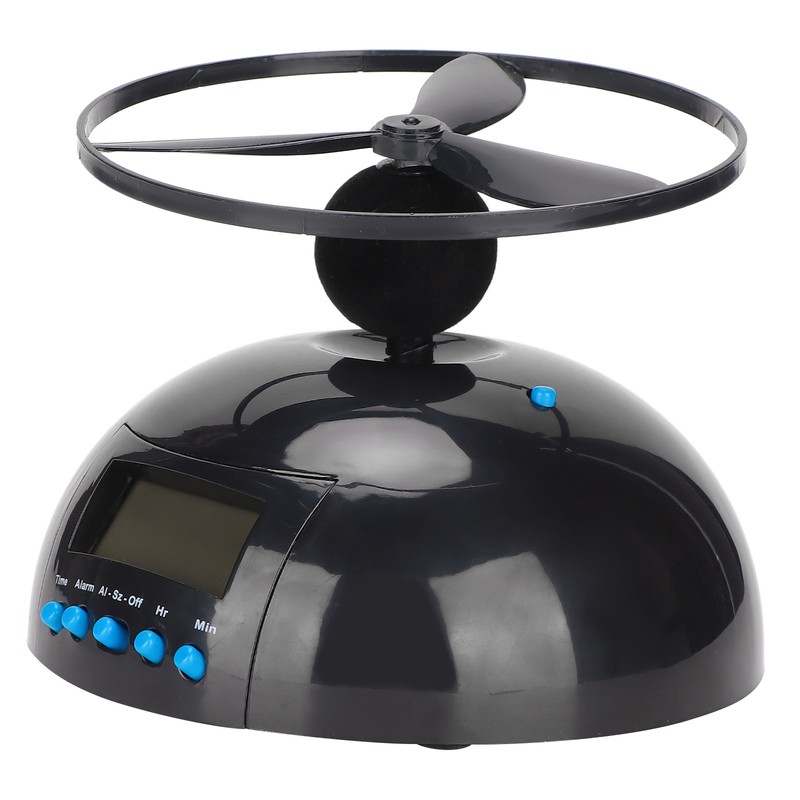 Electronic Clock Multipurpose Run Away Flying Alarm Clock for Bedroom