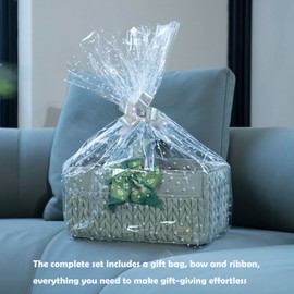 LUKJOJO Luxurious Baby Diaper Caddy, Nursery Storage Basket for Newborn Essentials, Travel Baby Basket for Diapers Baby Wipes, Organizer Tote Bag Storage Bin, Baby Shower Gifts(Sage Green)