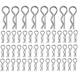 ZDingTech 50pcs H166 Body Clips Pins,RC Clips Parts for HBX Q903A 18859E 16889 16890 18858 Q901A Q902A 12811 12812 12813 12891 RC Car Parts Truck Buggy Shell Clips