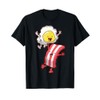 Happy Sun With Bacon Cartoon Character Design T-Shirt