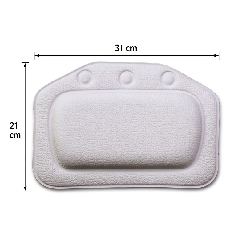 Soft Bath Pillow for Bathtub – Comfortable Neck and Head