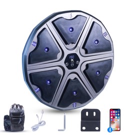 Klaasen Wall Mounted Smart Bluetooth Music Boxing Machine - Electronic Boxing Target Workout Punching Equipment for Home, Indoor, and Gym Fitness