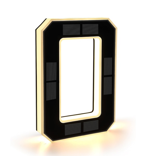 CARPESUN Solar House Number Illuminated for Outdoor Use Waterproof Illuminated