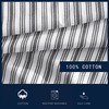 Nautica - Double Fitted Sheet Cotton Percale Bedding Crisp and