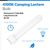 9W 2G7 Base Fluorescent Light Bulb, Replacement for Satco S8366,