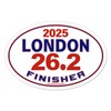 Charmed Running Brand London Marathon 26.2 Finisher Car Magnet with