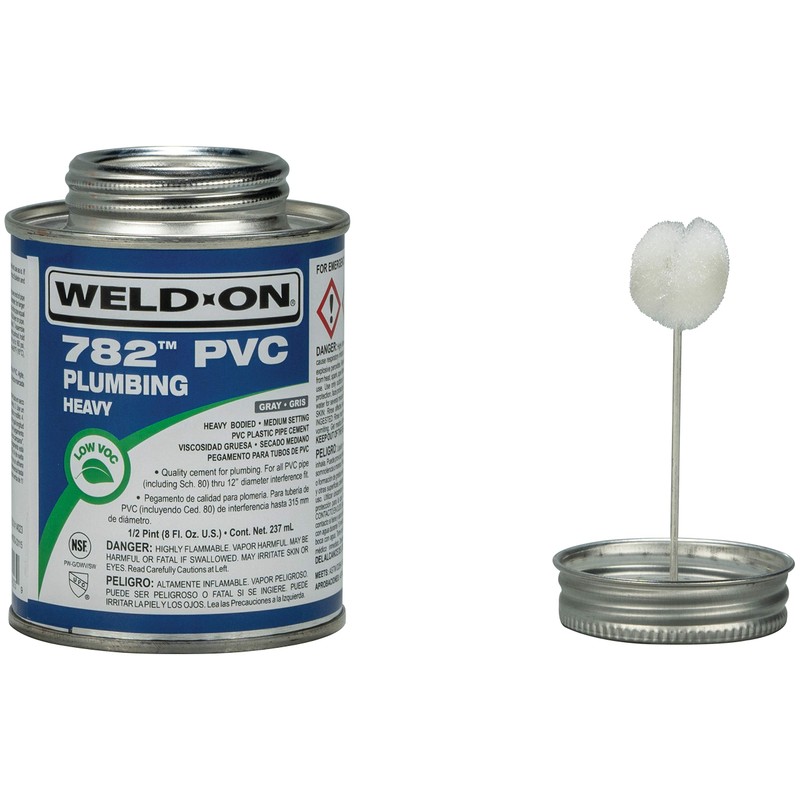 IPS 14023 Plumbing Primer 1/2-Pint Can with Applicator Cap