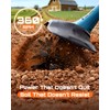 Seesii Cordless Tiller Cultivator, 20V Electric Tiller for Gardening