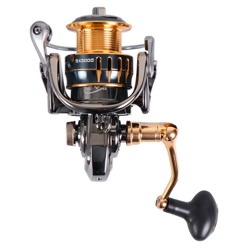 Spinning Fishing Reel for Freshwater Saltwater Fishing, Anti-Reverse with Front-Adjustable
