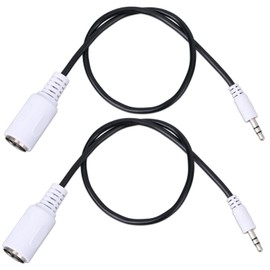 BTFO 2pcs Type-A MIDI to 3.5mm Adapter, 14" Breakout Cable MIDI Female to TRS 3.5mm Male Audio Converter Accessories for Keyboards Synths & DAWs
