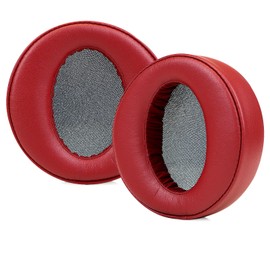SINOWO Replacement Earpads for Sony MDR-XB950 XB950BT XB950B1 XB950N1 XB950AP Over-Ear Headphones,Ear Pads Cushions with Noise Isolation Memory Foam,Softer Protein Leather-Red