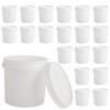 AKOLAFE 20 Pack Paint Buckets for Painting Empty Paint Cans