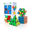 CUBIDI® Magic Cube Set - Speed Cube Set 2 x