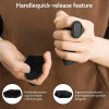 Unbranded Anti-Slip Workout Grips - Ergonomic Rubber Hand Protector Gloves