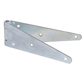 Hillman Hardware Essentials 851942 Heavy Duty Strap Hinges Zinc 6"