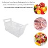 Chest Freezer Basket Deep Freezer Organizer Bin Expandable PP Heavy