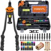 FOREVTL Rivet Nut Tool Kit, 16-Inch Rivnut Tool Kit with