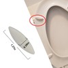Toilet Seat Bumper for Kohler 1133070 1236365 Replacement Parts Set