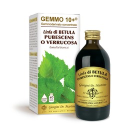 GEMMO 10+ White Birch Sap 200 ml alcohol free liquid