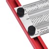 T Rule Stainless Steel Silver Scribing Ruler Woodworking Measuring Tool
