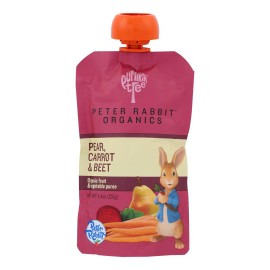 UD_Peter Rabbit Organics Case of 10-1 Beet Carrot Pear Veggie Snack Fruit & Vegetable Snacks