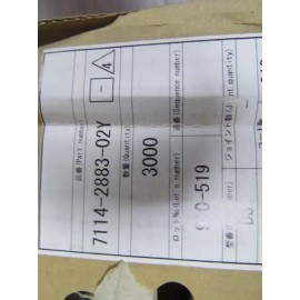 yazaki  7114-2883-02 Qty of 250 per Lot yazaki  7114-2883-02