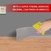 Vinyl Wall Base Baseboard Molding Trim 6" Flexible Self Adhesive