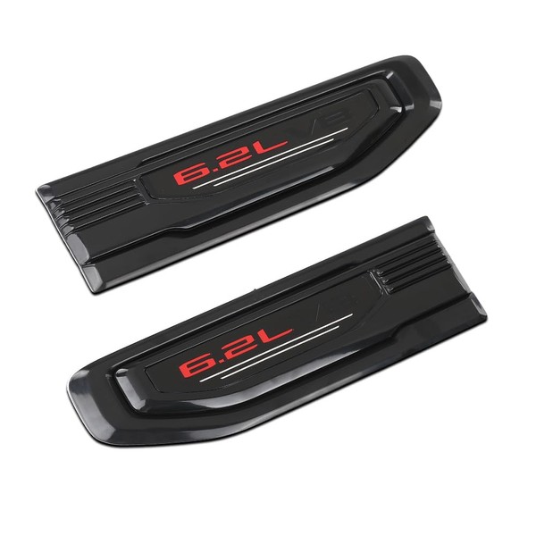 ALLGOOD Fender Vent Emblem Kit, Compatible with GMC Sierra 1500