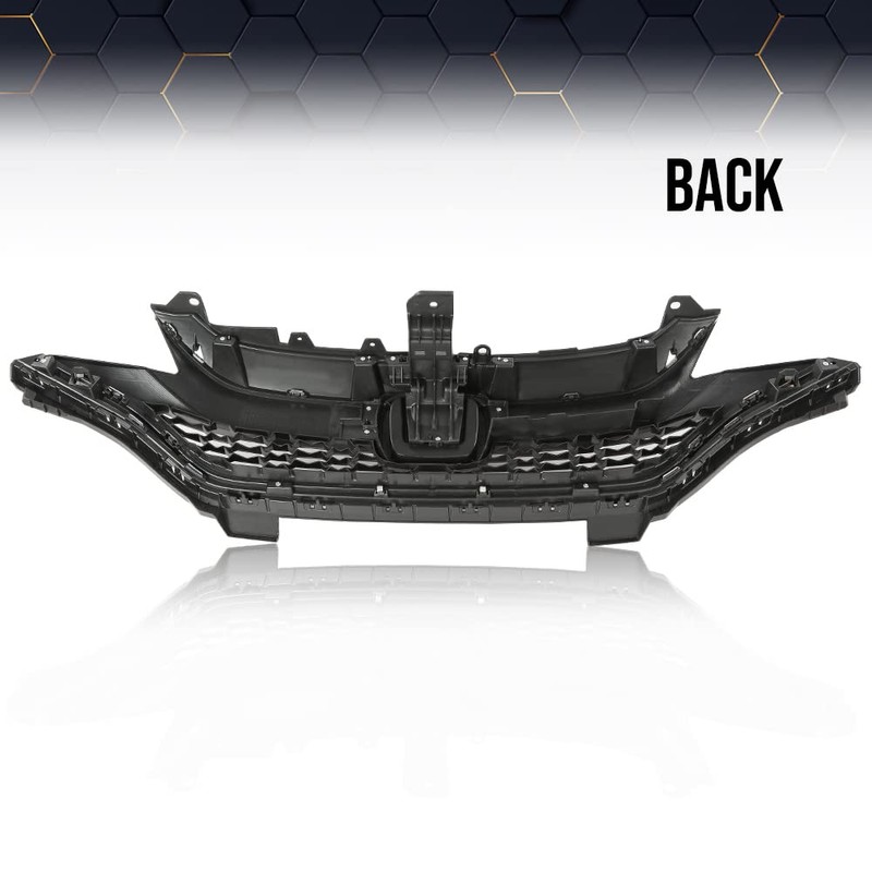 PIT66 Front Upper Bumper Grille Compatible with 2018 2019 2020