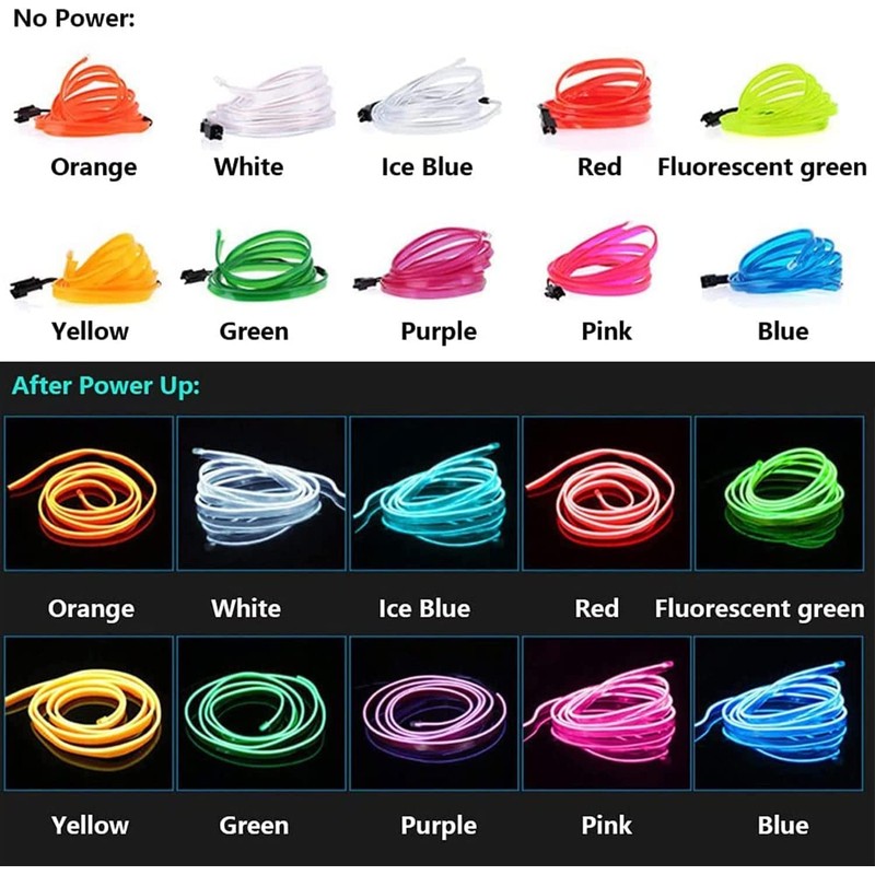 LED Interior Lighting Car, 5 m Car Interior Lighting, LED