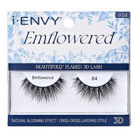 iEnvy Emflowered Natural Blooming Effect Fake Eyelashes Flared 3D False Lashes (04)