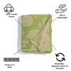 InfuseZen Turkish Blanket with Dandelion Flower Print – Muslin Weave